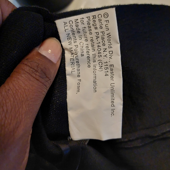 RARE Fun World Div Evil Jester Costume Prop Mask Unisex Adult - Picture 3 of 5